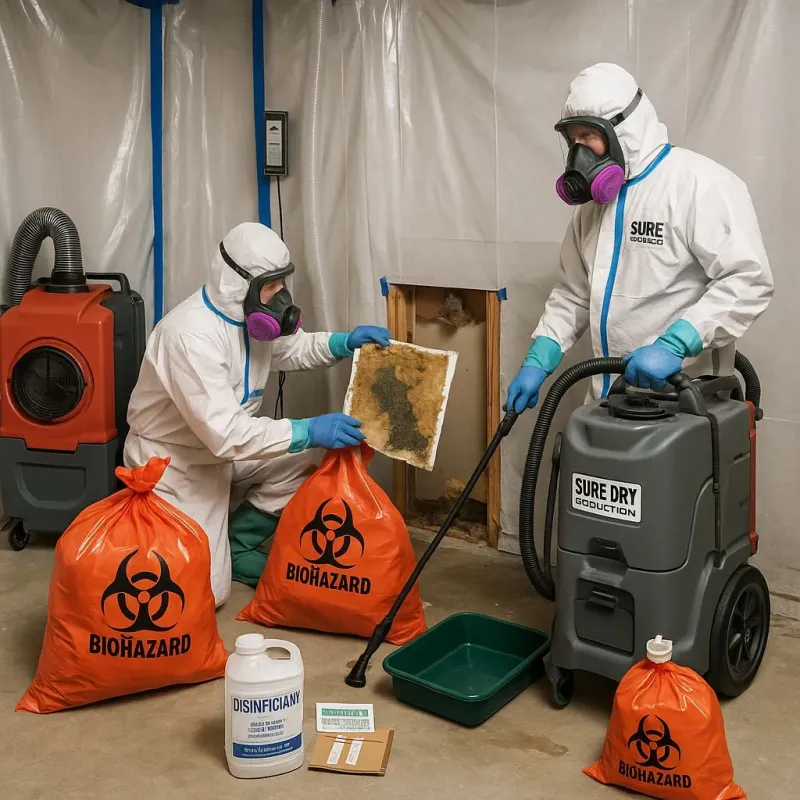 Contaminated Water Handling Protocols process in Dunnigan, CA